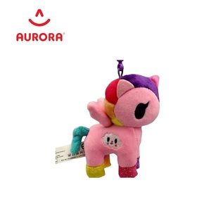 Aurora World Neon Star by Tokidoki Plush Bag Clip
